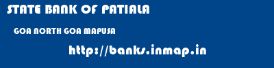 STATE BANK OF PATIALA  GOA NORTH GOA MAPUSA   banks information 